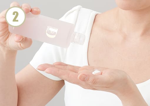 ホワイトパウダーの使用方法2